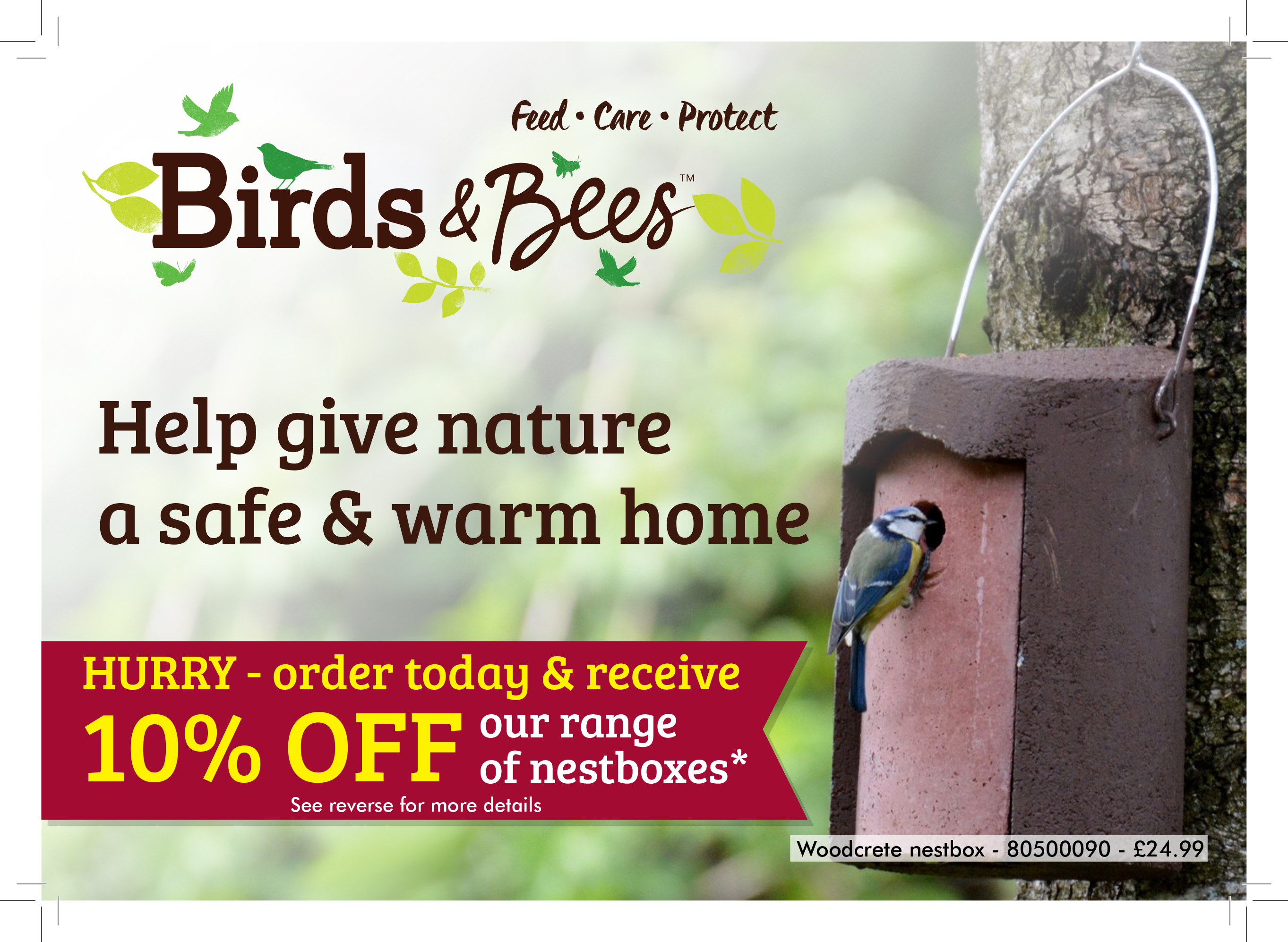 A piece created for a dispatch leaflet (front)